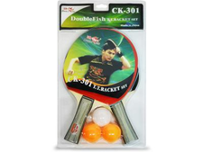 Набор для н/тенниса  Double Fish 2 ракетки + 3 мяча CK-301