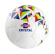 Мяч футбольный Novus CRUSTAL, PVC, бел/син/красн, р.3