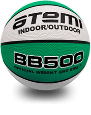 Мяч баскетбольный Atemi, р.7, резина ПУ, 8 панелей, BB500