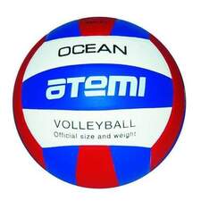 Мяч волейбольный Atemi, OCEAN, синтетическая кожа PU , син-красн-бел