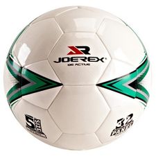 Мяч футбольный JOEREX (5, Зеленый/белый- Жасыл/ақ)