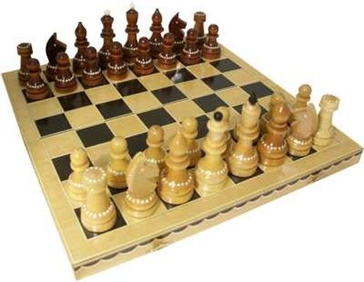 Шахматы турнирные инкрустированные с доской