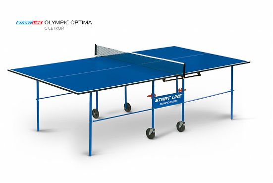 Стол теннисный Start line Olympic Optima BLUE с сеткой 6023-2