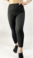 Фитнес лосины женские (XL, черный) FIT4361