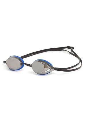 Очки для плавания Atemi, зерк., силикон (син), M200M