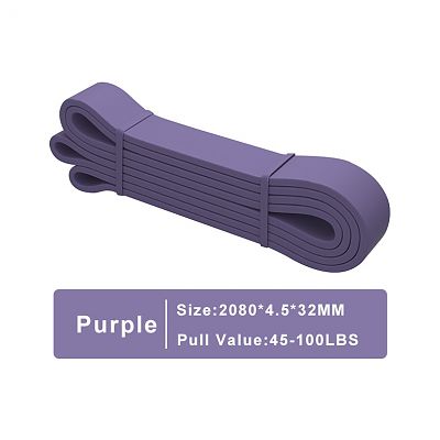 Жгут для турника (2,0м*3см*0,5мм, фиолетовый) SPL005200