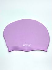 Шапочка для плавания д/длин. волос (розовый) Wave SPL4614