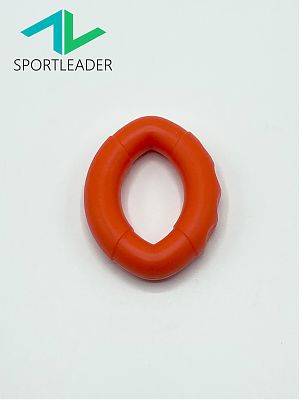 Эспандер кистевой Sportleader (13 кг, оранжевый) силикон, SPLB30