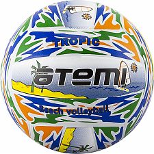 Мяч волейбольный Atemi, TROPIC, резина, цветной