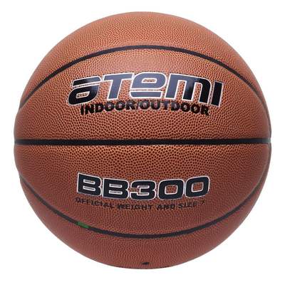 Мяч баскетбольный Atemi, р. 6, синтетическая кожа ПВХ, 8 панелей, BB300