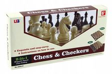 Шахматы 3 в 1 +6 (35х35)  CH35