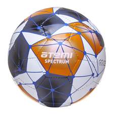 Мяч футбольный Atemi SPECTRUM, PVC, бел/сер/оранж, р.5