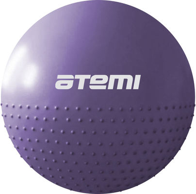 Мяч гимнастический полумассажный Atemi, AGB0575 антивзрыв, 75 см