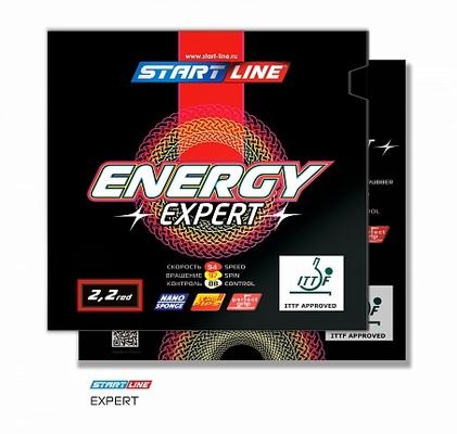 START LINE Energy Expert 2,2 red - накладка для теннисной ракетки