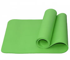 Коврик для йоги и фитнеса Atemi, AYM05GN, NBR, 183x61x1,0 см, зеленый